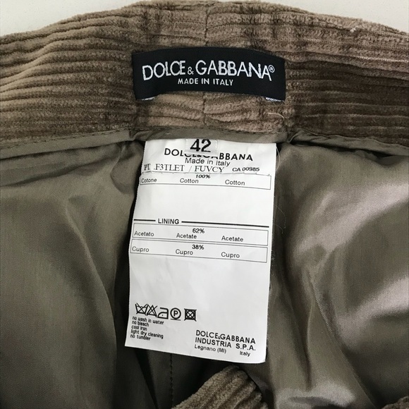 Dolce and Gabbana corduroy pants - Picture 5 of 5